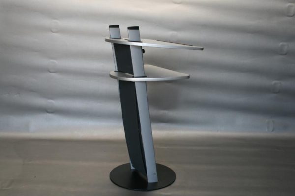 Spreekgestoelte Luxe alu-zwart - Afbeelding 2
