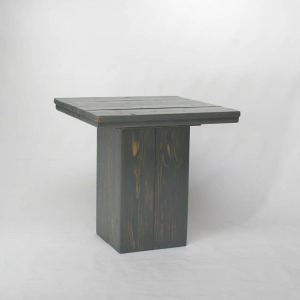 Tafel DeLuxe Dark Grey 0,8 x 0,8m
