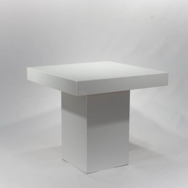 Tafel Lounge Wit 0,8 x 0,8m