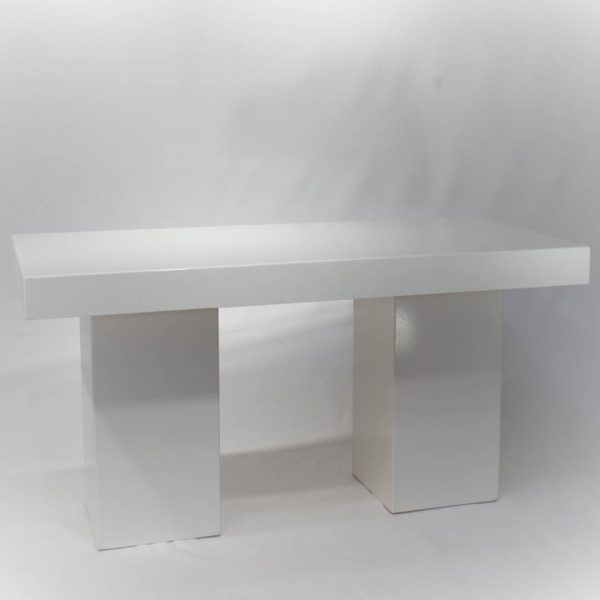 Tafel Lounge Wit 1,8 x 0,8m