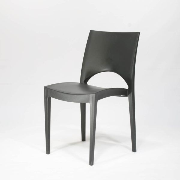 Trendy stoel June Zwart