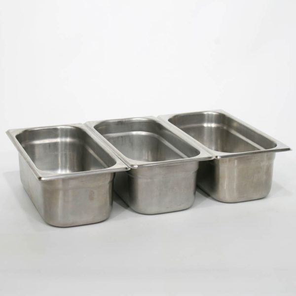 Chafingdish verdeelvak set 3