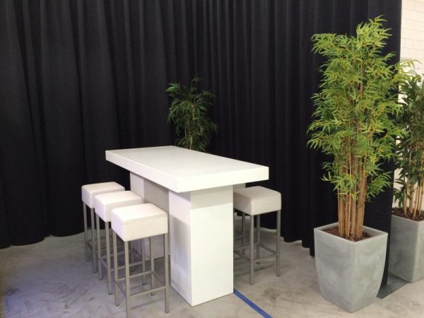Statafel Lounge Wit 1,8 x 0,8m - Afbeelding 3