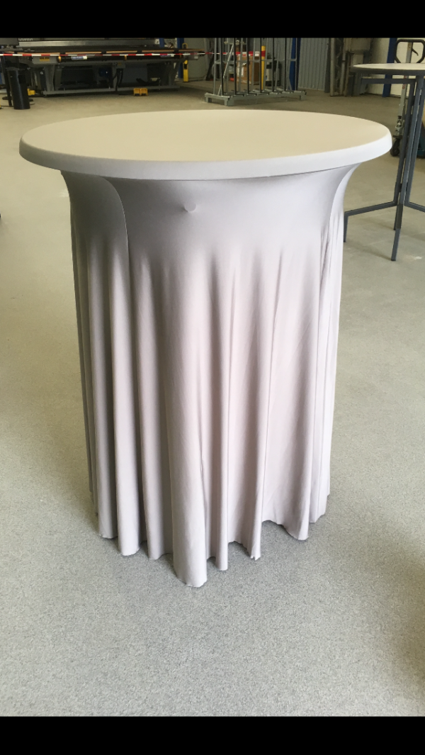Tafelrok statafel DeLuxe taupe - Afbeelding 3