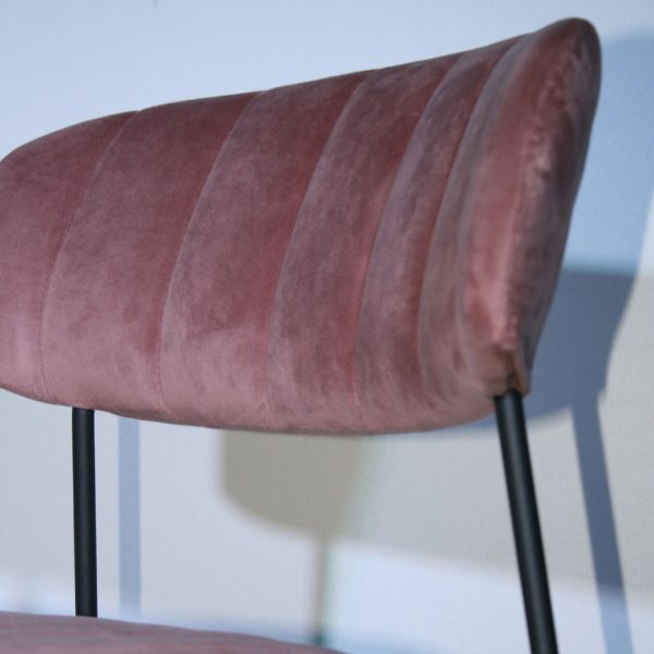 mundo bar chair oud roze